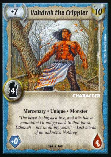 Vahdrok the Crippler - Foil